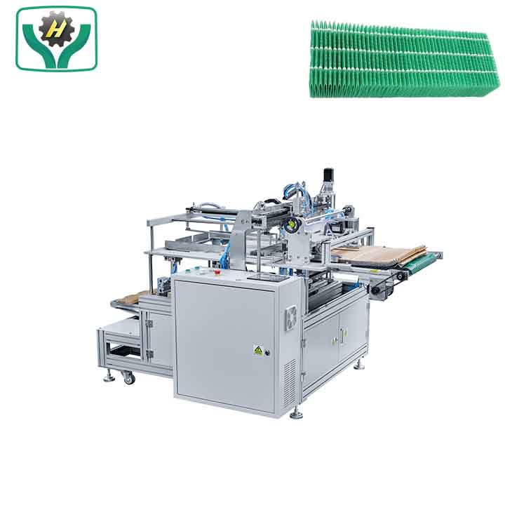 Activated Charcoal Cabin Filter Cutting And Welding Machine